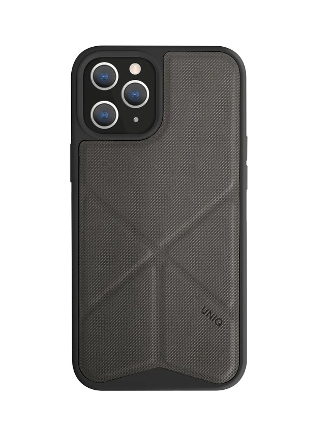 Фото — Чехол для смартфона Uniq для iPhone 12/12 Pro Transforma, серый
