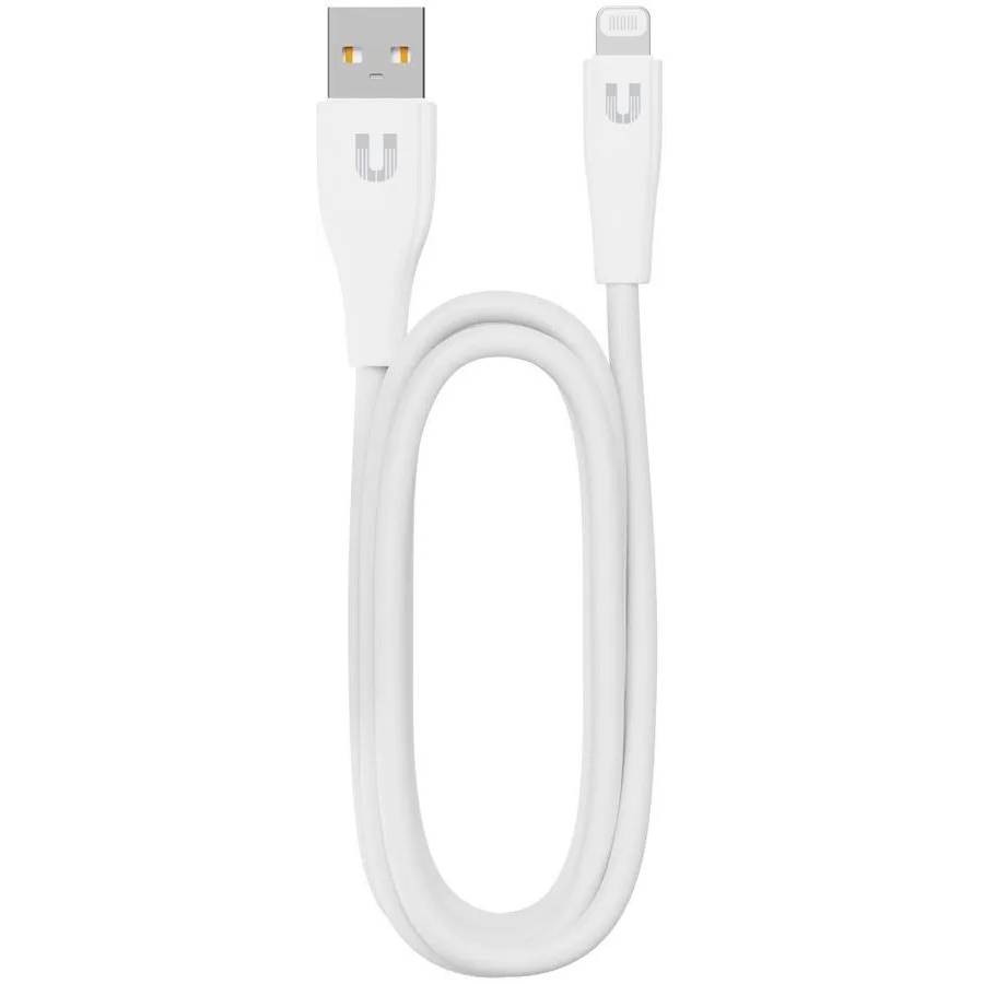 Фото — Кабель Uzay USB А - Lightning, 1.2м, белый