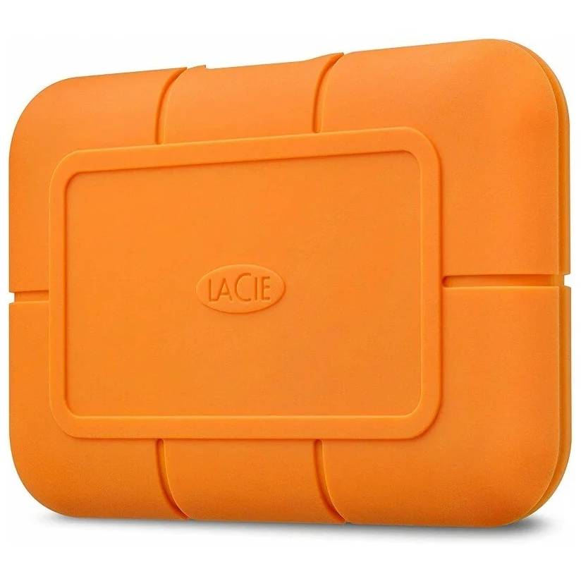 Фото — Внешний накопитель LaCie Rugged, USB-C, 5 TB, оранжевый
