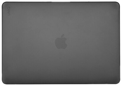 Фото — Чехол Uniq для Macbook Pro 13 (2020) HUSK Pro CLARO, серый