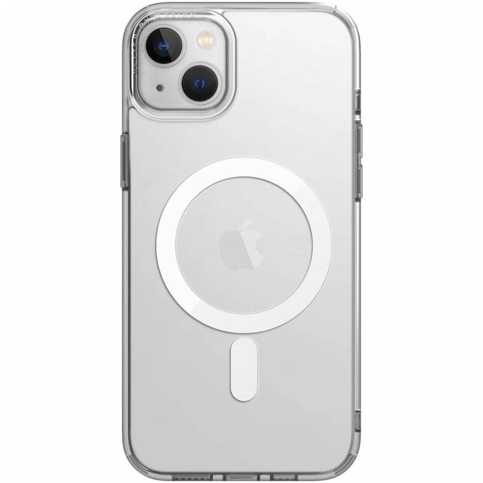 Фото — Чехол для смартфона Uniq iPhone 14 Lifepro Xtreme AF Frost Clear (MagSafe), прозрачный