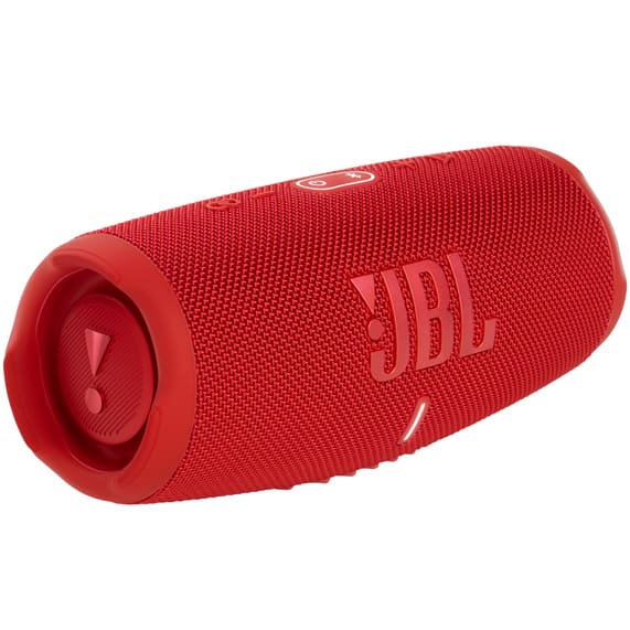 Фото — Портативная акустическая система JBL Charge 5, красный
