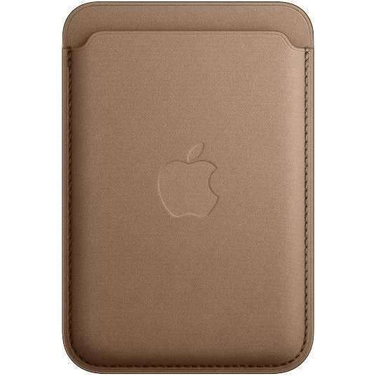 Фото — Чехол-бумажник Apple iPhone FineWoven Wallet with MagSafe - Taupe