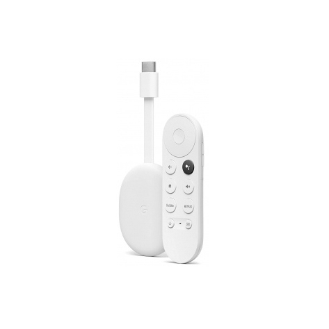 ТВ-приставка Google Chromecast TV HD, белый (уценка)
