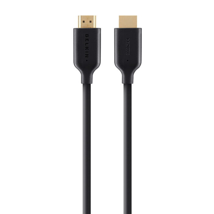 Фото — Кабель Belkin Gold-Plated High-Speed HDMI Cable with Ethernet 2м, черный