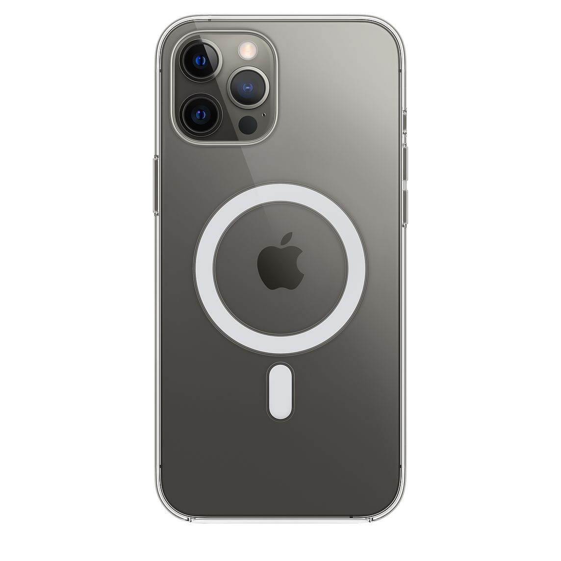 Чехол Apple MagSafe для iPhone 12 Pro Max, поликарбонат, прозрачный
