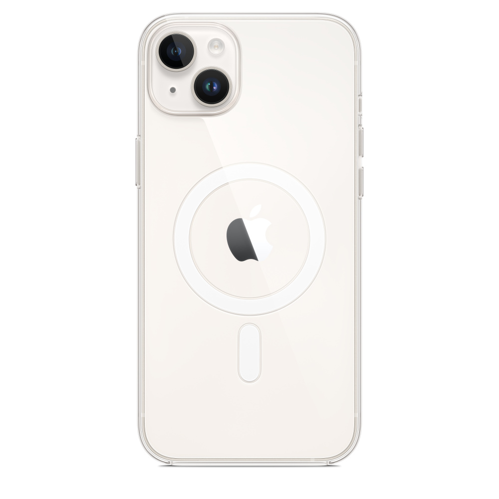Фото — Чехол для смартфона iPhone 14 Plus Clear Case with MagSafe, прозрачный