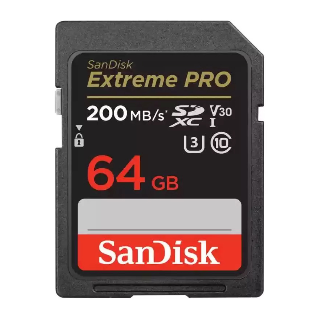 Фото — Карта памяти SanDisk Memory Card Extreme Pro SDXC for DSLR, 64 Гб