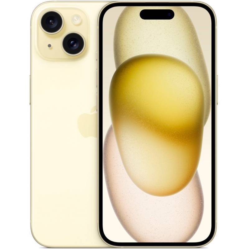 Фото — Apple iPhone 15 2SIM, 128 Гб, желтый