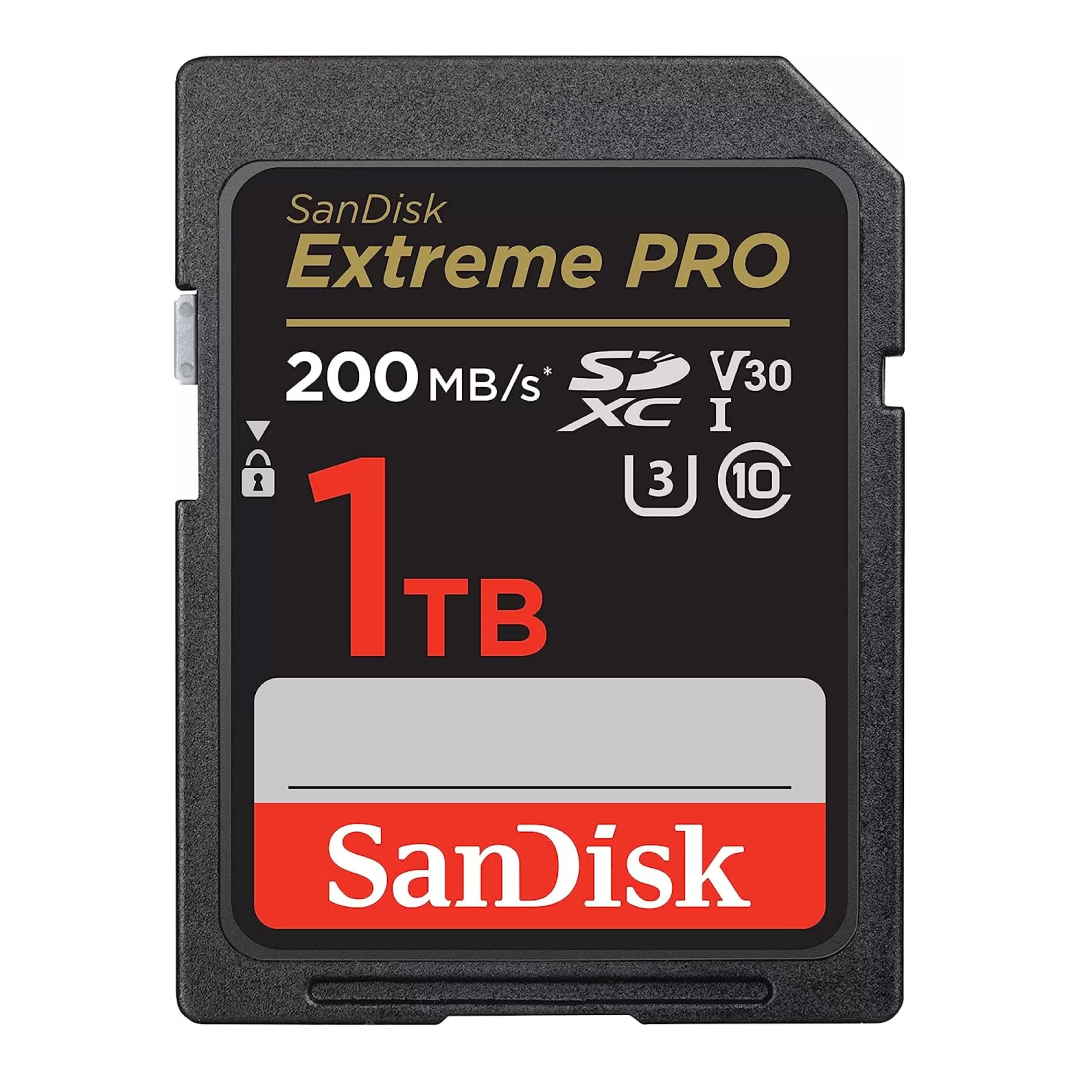 Фото — Карта памяти SanDisk Memory Card Extreme Pro SDXC for DSLR, 1 Тб