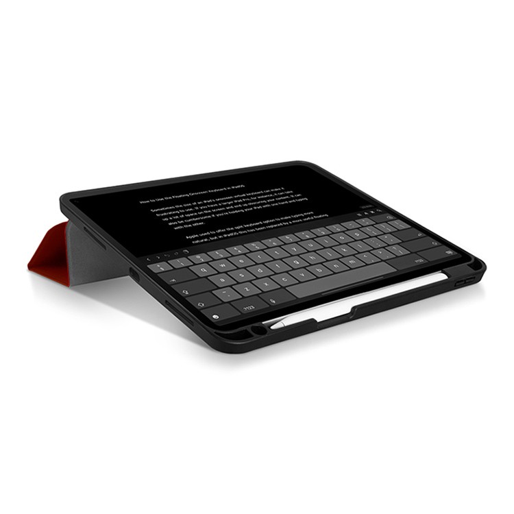 Чехол для планшета Uniq для iPad Air 10.9 (2022/20) Transforma Rigor Anti-microbial с отсеком для стилуса, красный