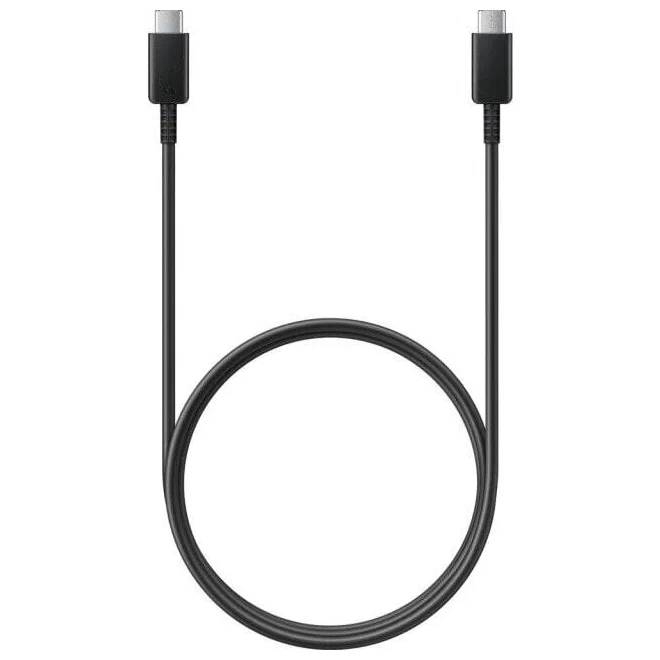 Фото — Зарядное устройство Samsung Cable USB-C на USB-C, 5А, 1м, черный