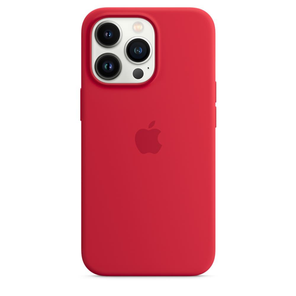 Чехол для смартфона MagSafe для iPhone 13 Pro Max, силикон, (PRODUCT)RED