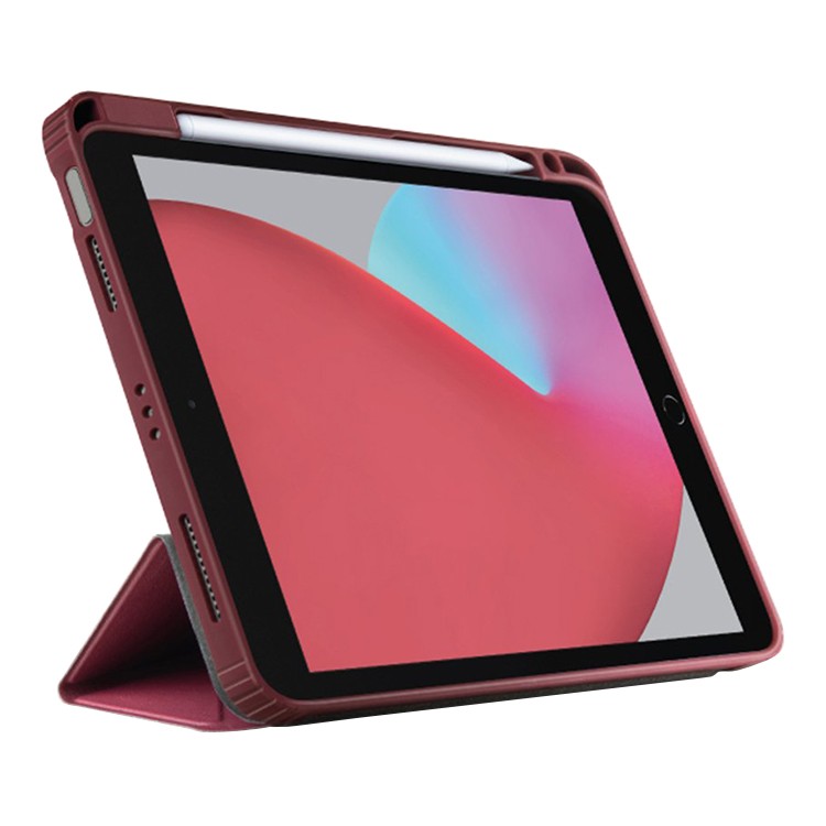 Чехол для планшета iPad 10.2 Uniq MOVEN Anti-microbial, красный