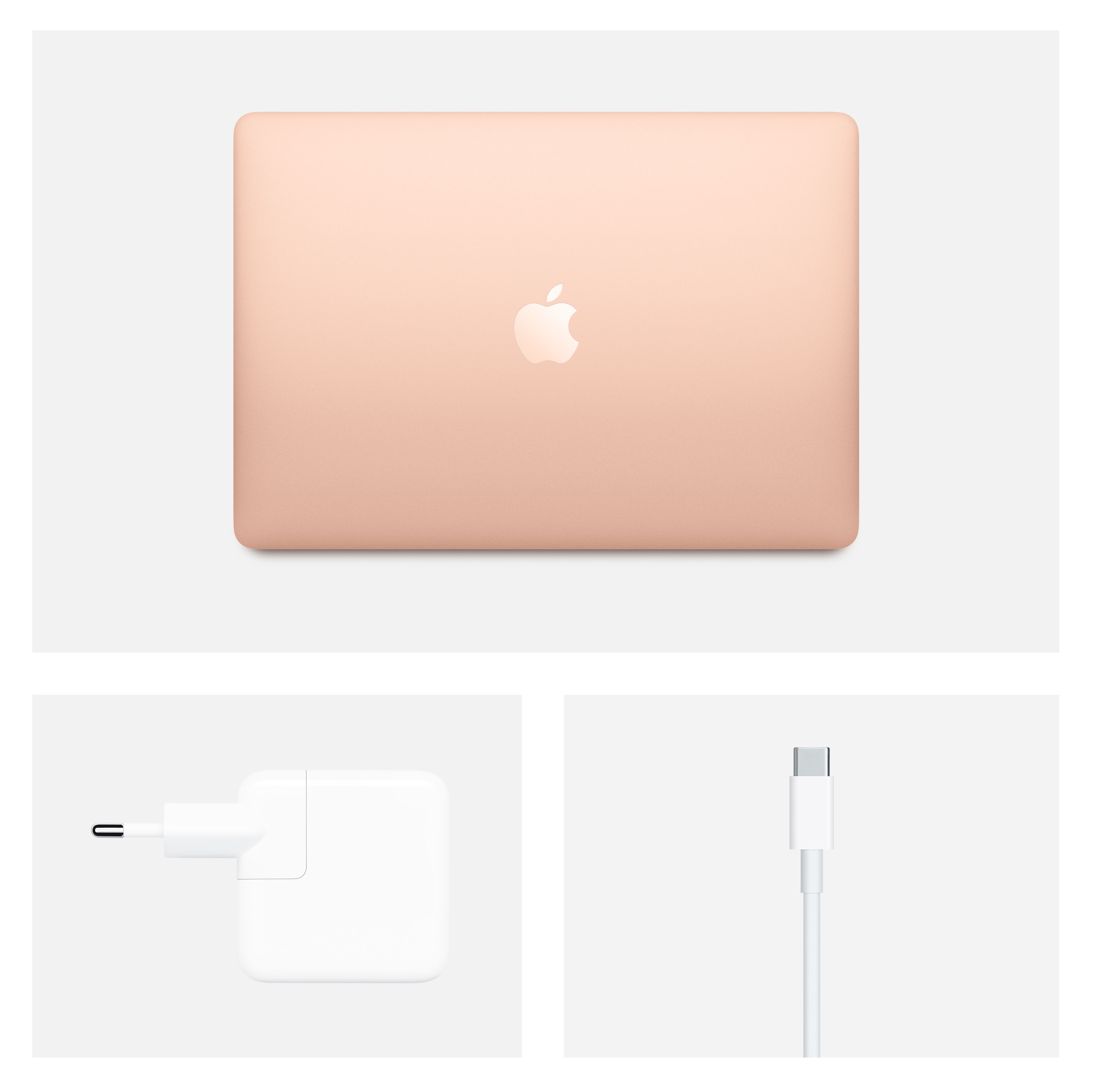 Фото — Apple MacBook Air (M1, 2020) 16 ГБ, 256 ГБ SSD, золотой СТО