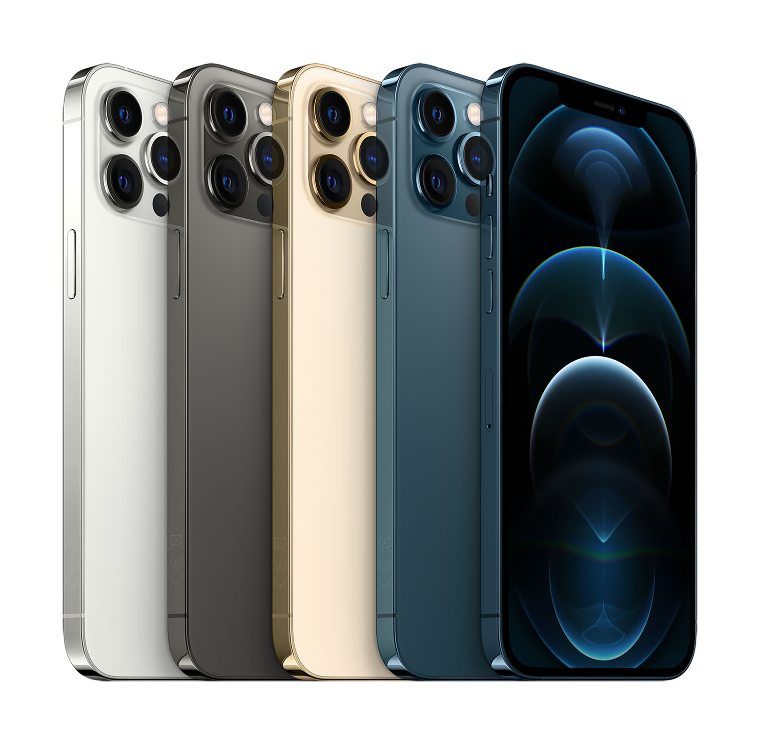 Apple iPhone 12 Pro Max, 512 ГБ, «тихоокеанский синий»
