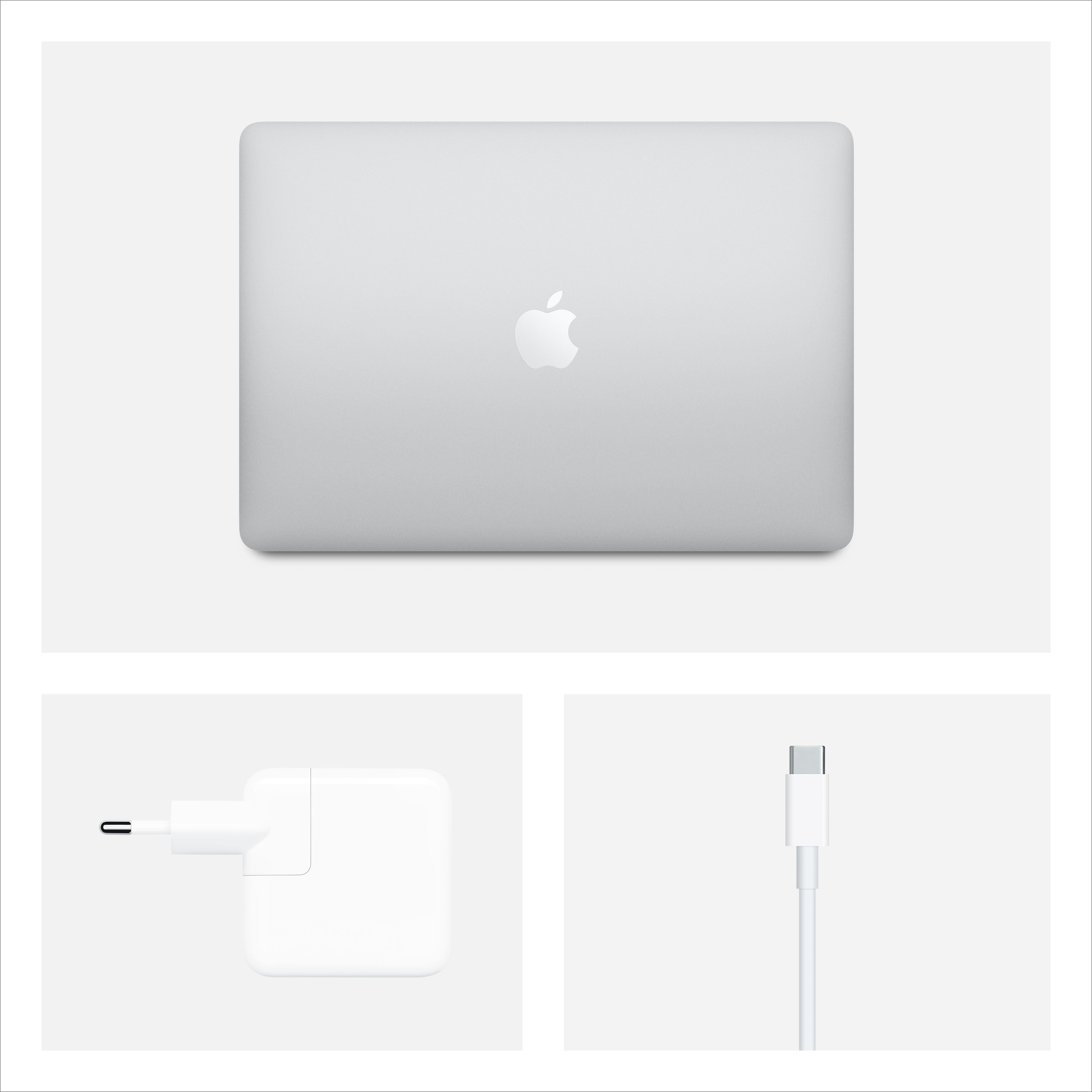 Apple MacBook Air 13" Quad Core i5 1,1 ГГц, 8 ГБ, 512 ГБ SSD, серебристый