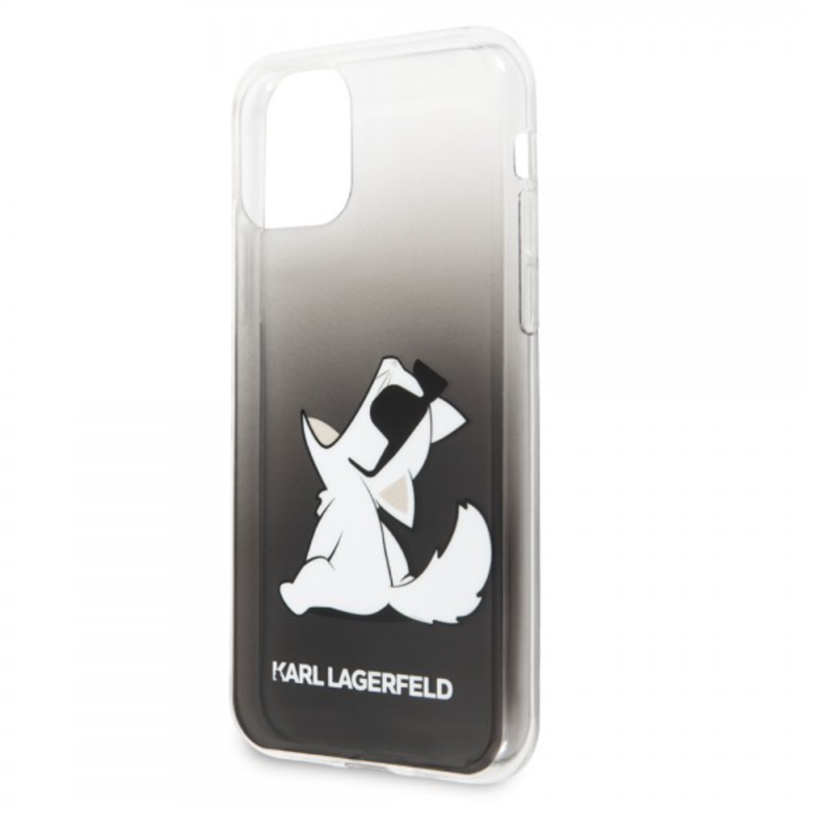 Lagerfeld для iPhone 11 Pro TPU/PC collection Choupette Fun Hard Gradient Black