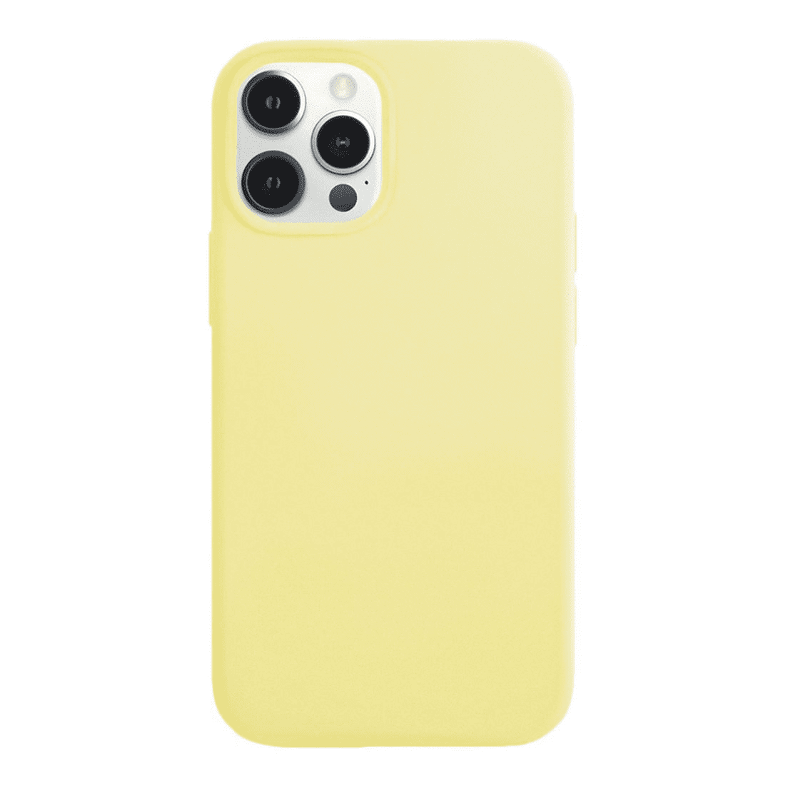 Чехол защитный «vlp» Silicone Сase для iPhone 12/12 Pro, желтый