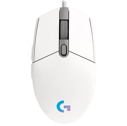 Фото — Мышь Logitech G102 Lightsync, белый