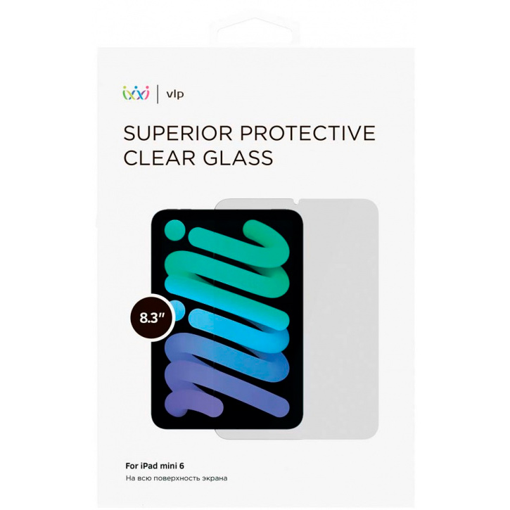 Фото — Защитное стекло для планшета vlp для iPad mini 6, олеофобное
