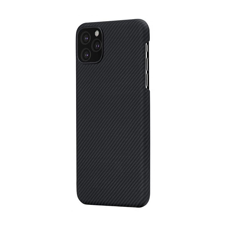 Фото — Чехол для смартфона Pitaka MagCase кевлар, цвет черный/серый, для iPhone 11 Pro Max