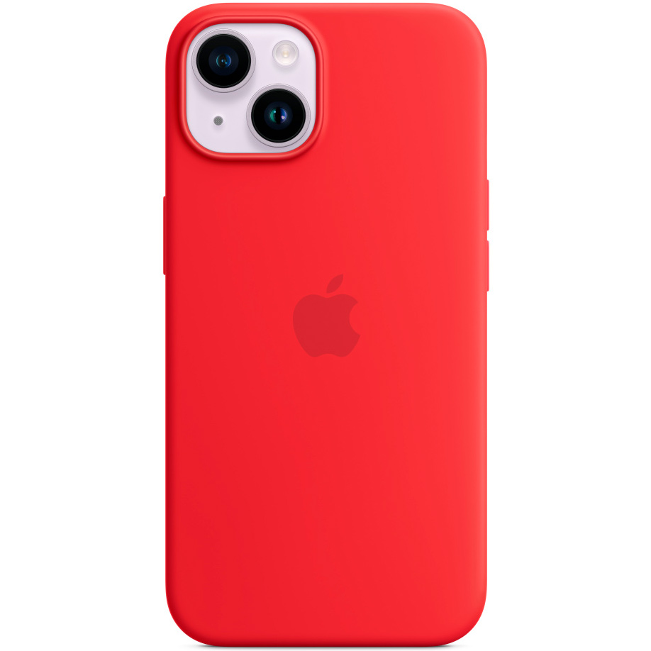 Фото — Чехол для смартфона iPhone 14 Silicone Case with MagSafe, (PRODUCT)RED