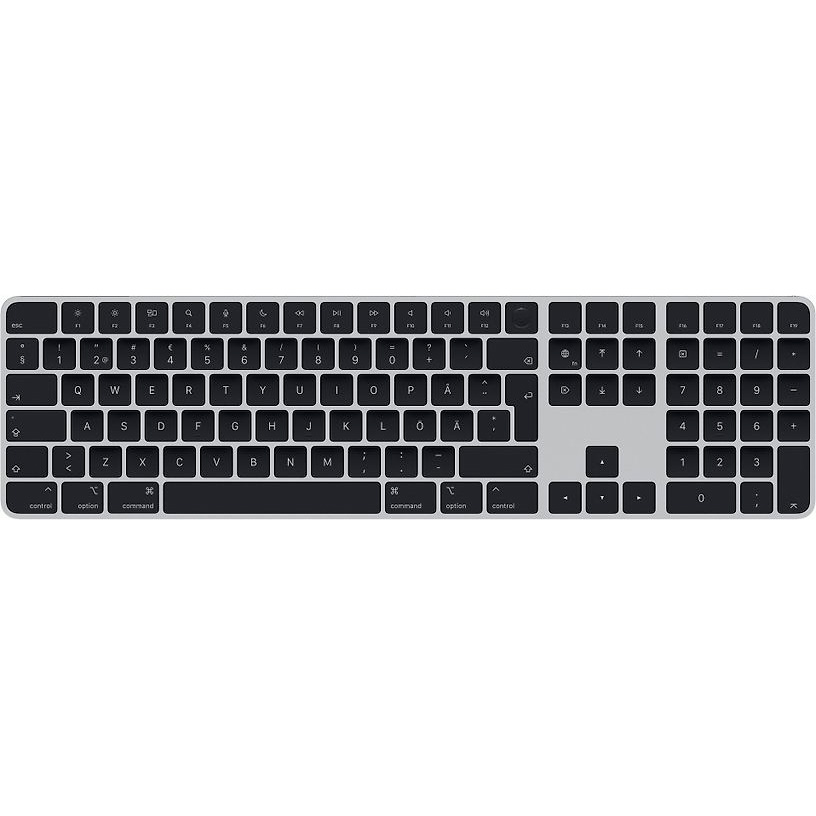Фото — Клавиатура Magic Keyboard с Touch ID и цифровой панелью, ENG, черный