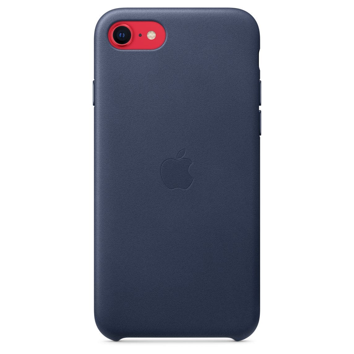 Фото — Чехол для смартфона Apple для iPhone SE, кожа, темно-синий