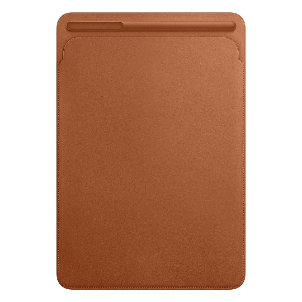 Чехол-футляр Apple Leather Sleeve для iPad Pro 10.5" золотисто-коричневый