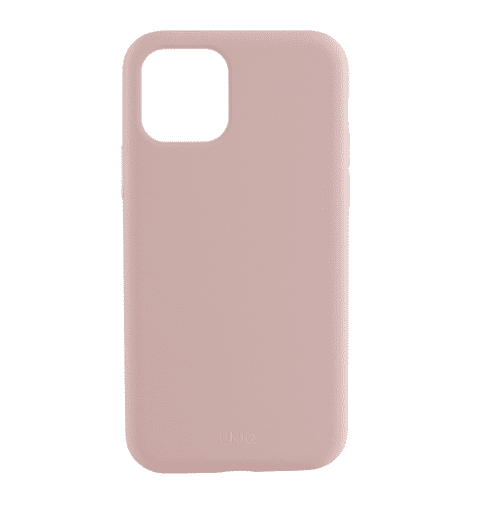 Фото — Чехол для смартфона Uniq для iPhone 11 LINO, розовый