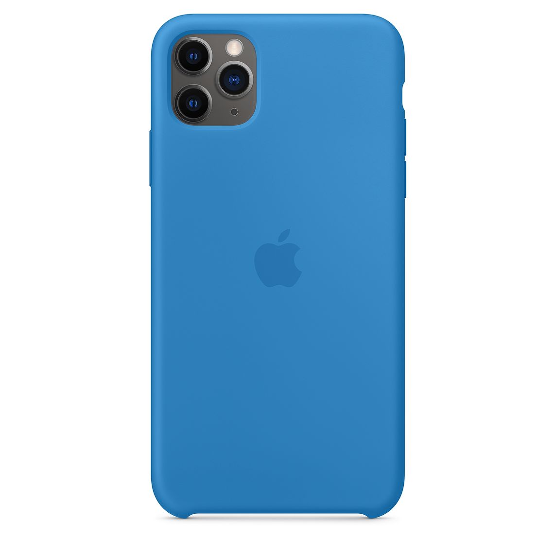 Чехол Apple для iPhone 11 Pro Max, силикон «синяя волна»