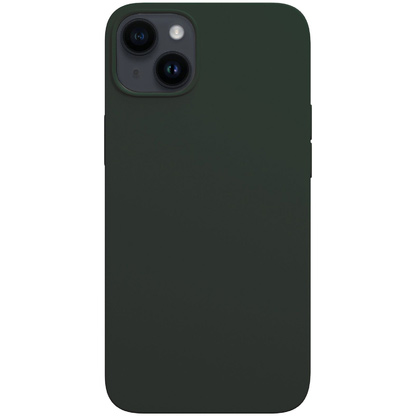 Чехол для смартфона vlp Silicone case with MagSafe для iPhone 14, темно-зеленый