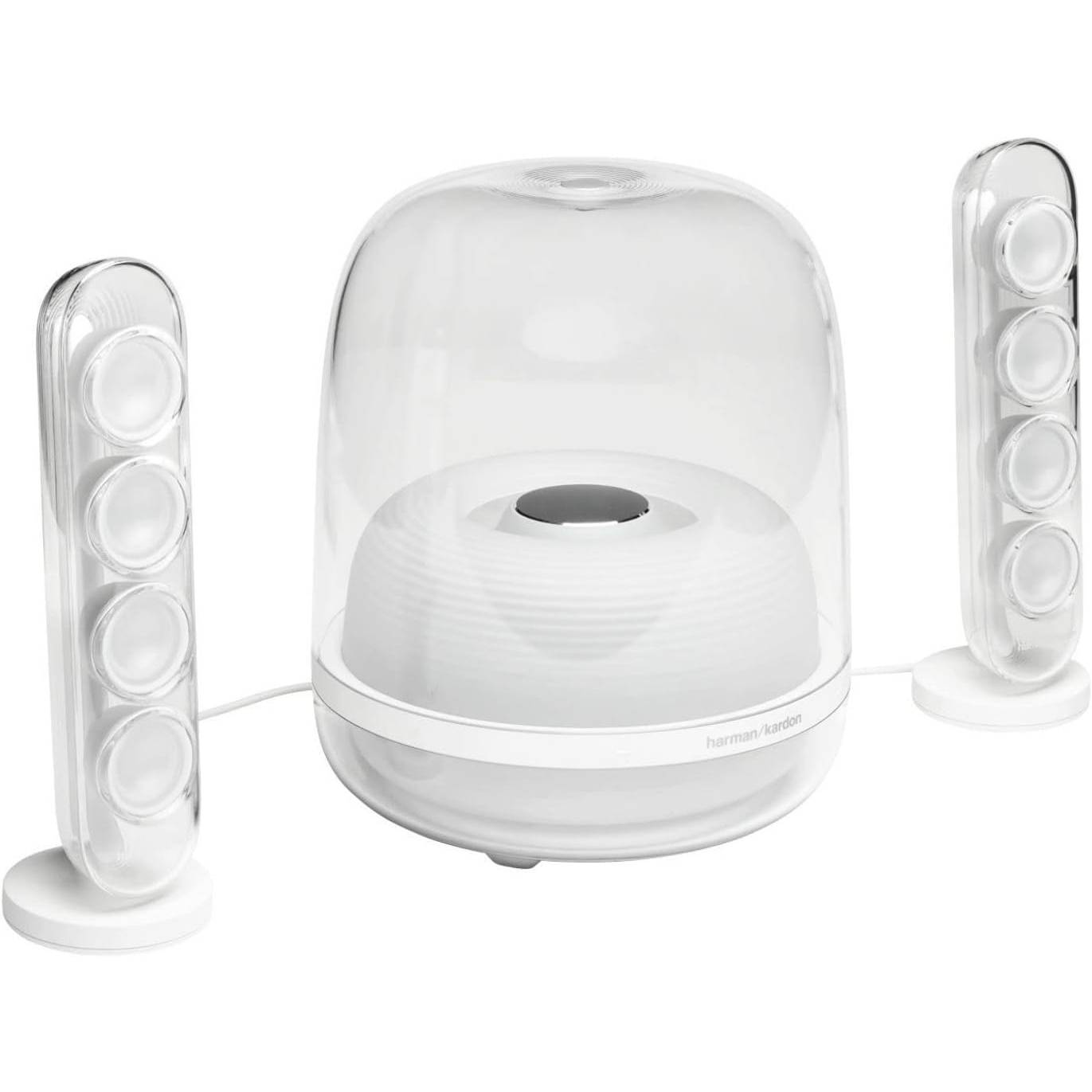 Фото — Акустическая система Harman/Kardon SoundSticks 4, белый (уценка)
