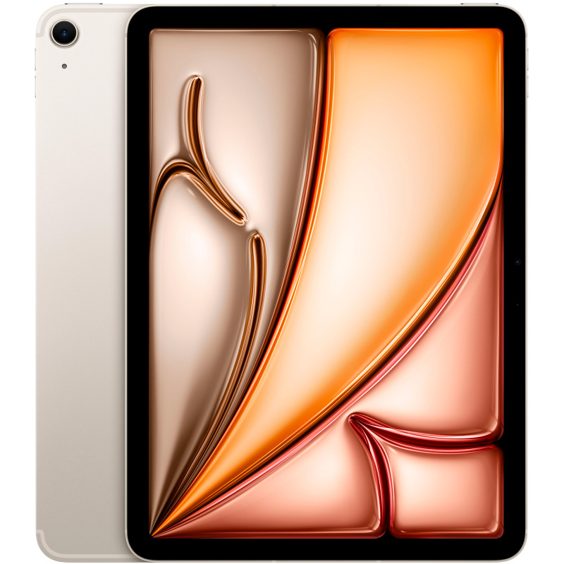Фото — Apple iPad Air 11", M2 Wi-Fi, 512 ГБ, «сияющая звезда»