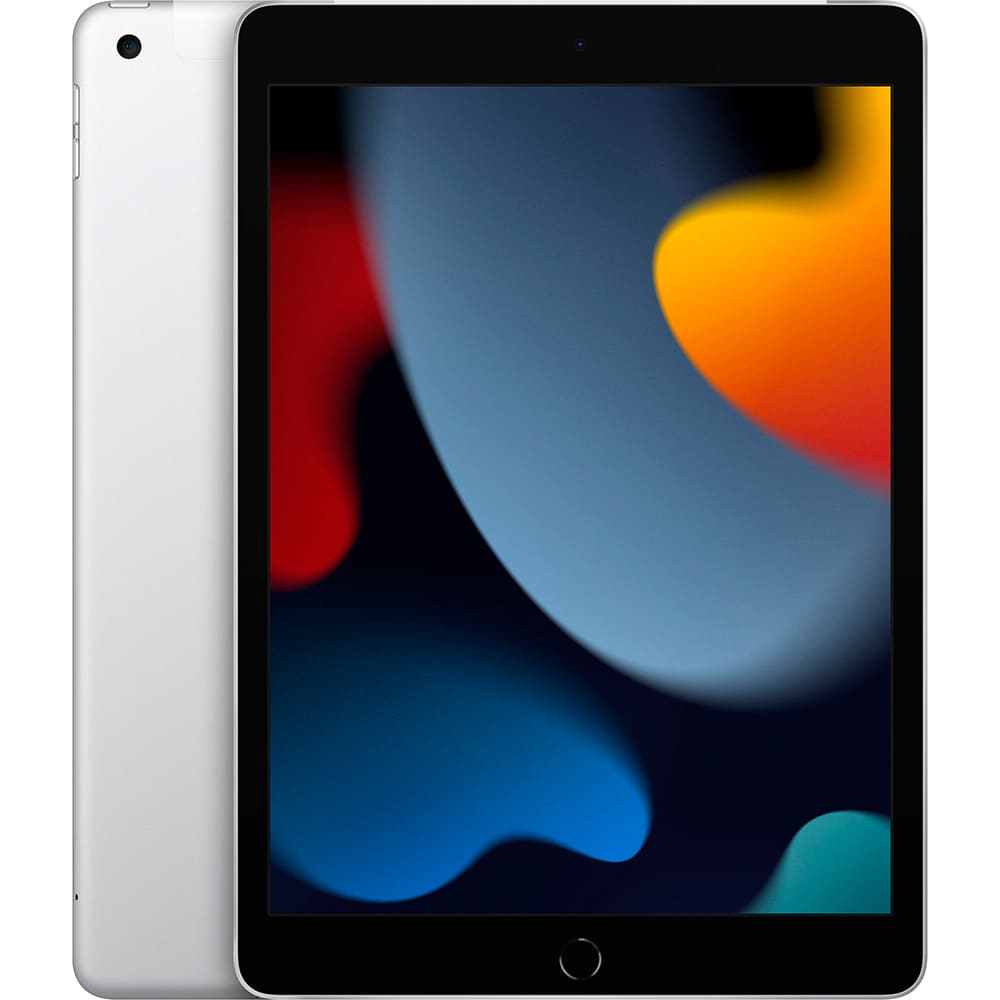 Фото — Apple iPad 10,2" (2021) Wi-Fi + Cellular 64 ГБ, серебристый