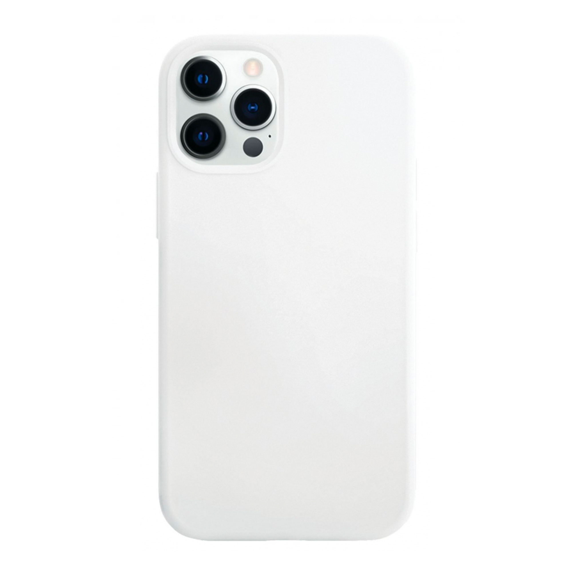 Фото — Чехол защитный vlp Silicone Сase для iPhone 12 Pro Max, белый