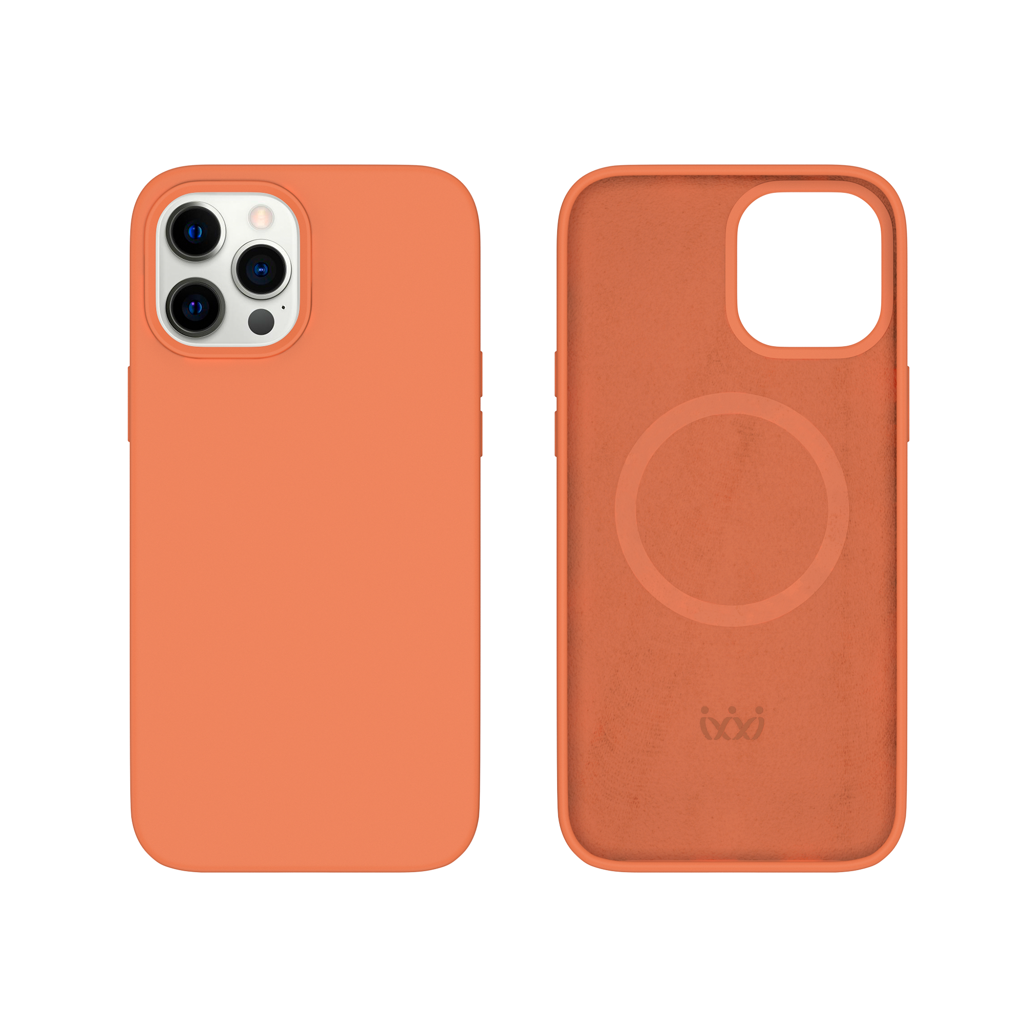 Чехол для смартфона vlp c MagSafe для  iPhone 12/12 Pro, оранжевый