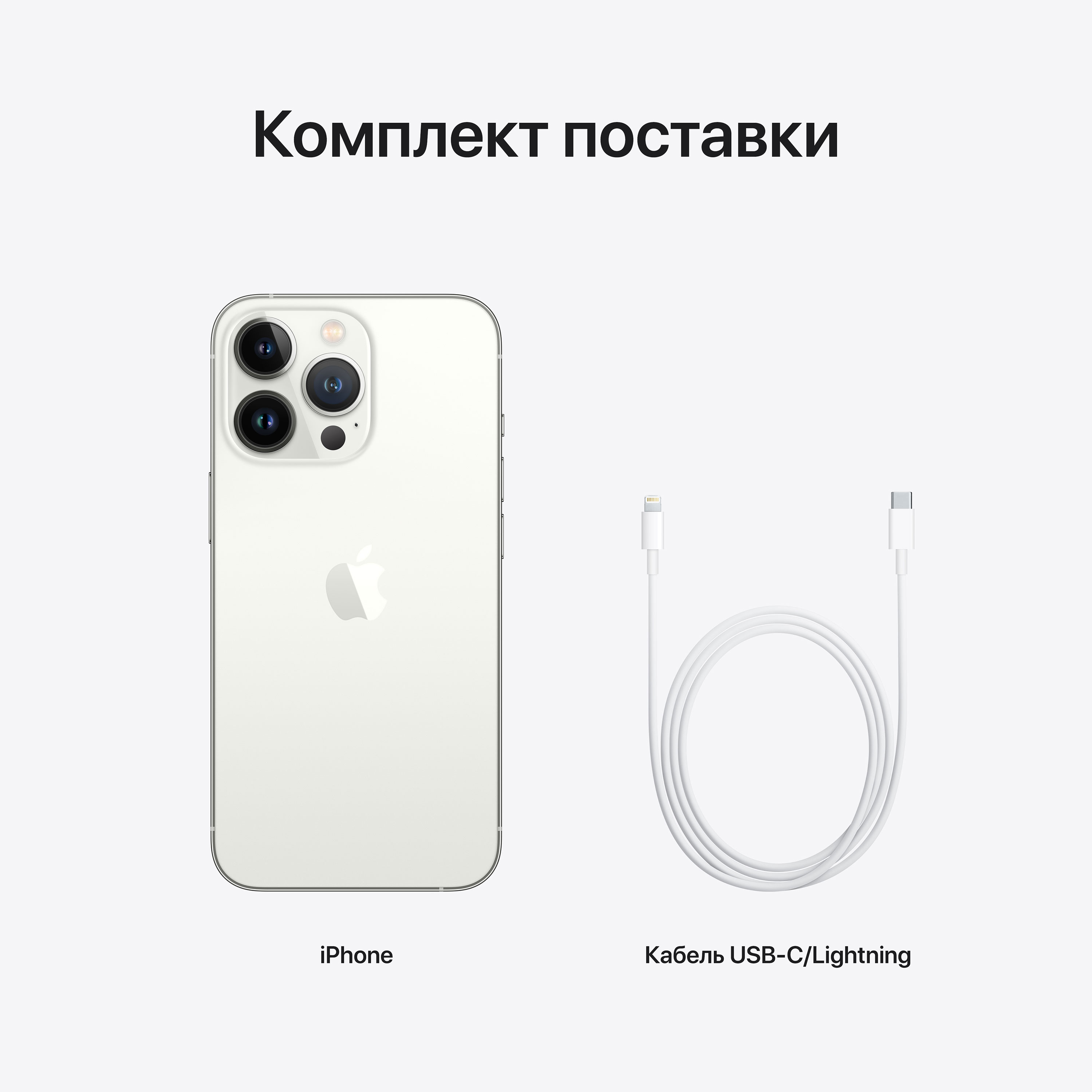 Apple iPhone 13 Pro, 1 ТБ, серебристый