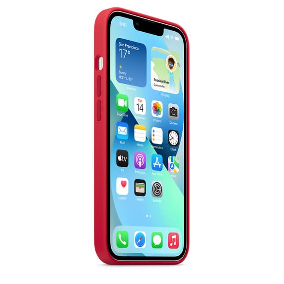 Фото — Чехол для смартфона MagSafe для iPhone 13, (PRODUCT)RED