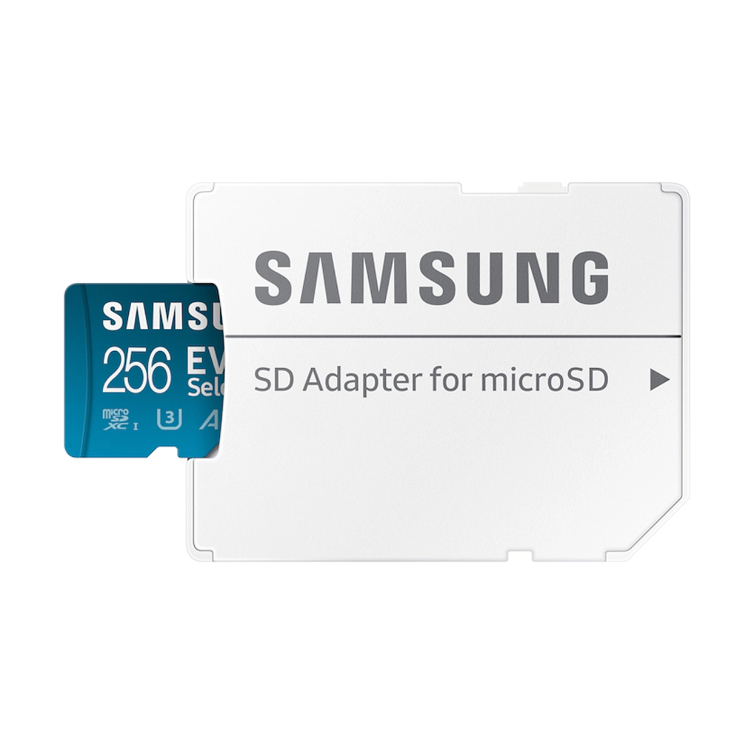 Фото — Карта памяти Samsung EVO Plus Select microSDXC (с адаптером), 256 Гб