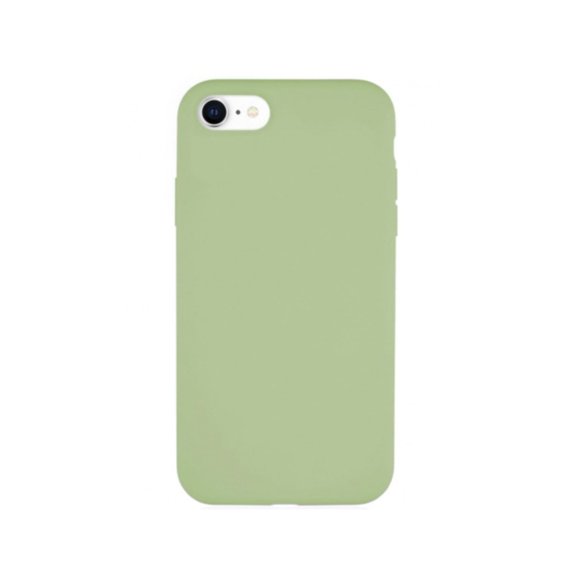 Фото — Чехол защитный VLP Silicone Сase для iPhone SE 2020, светло-зеленый