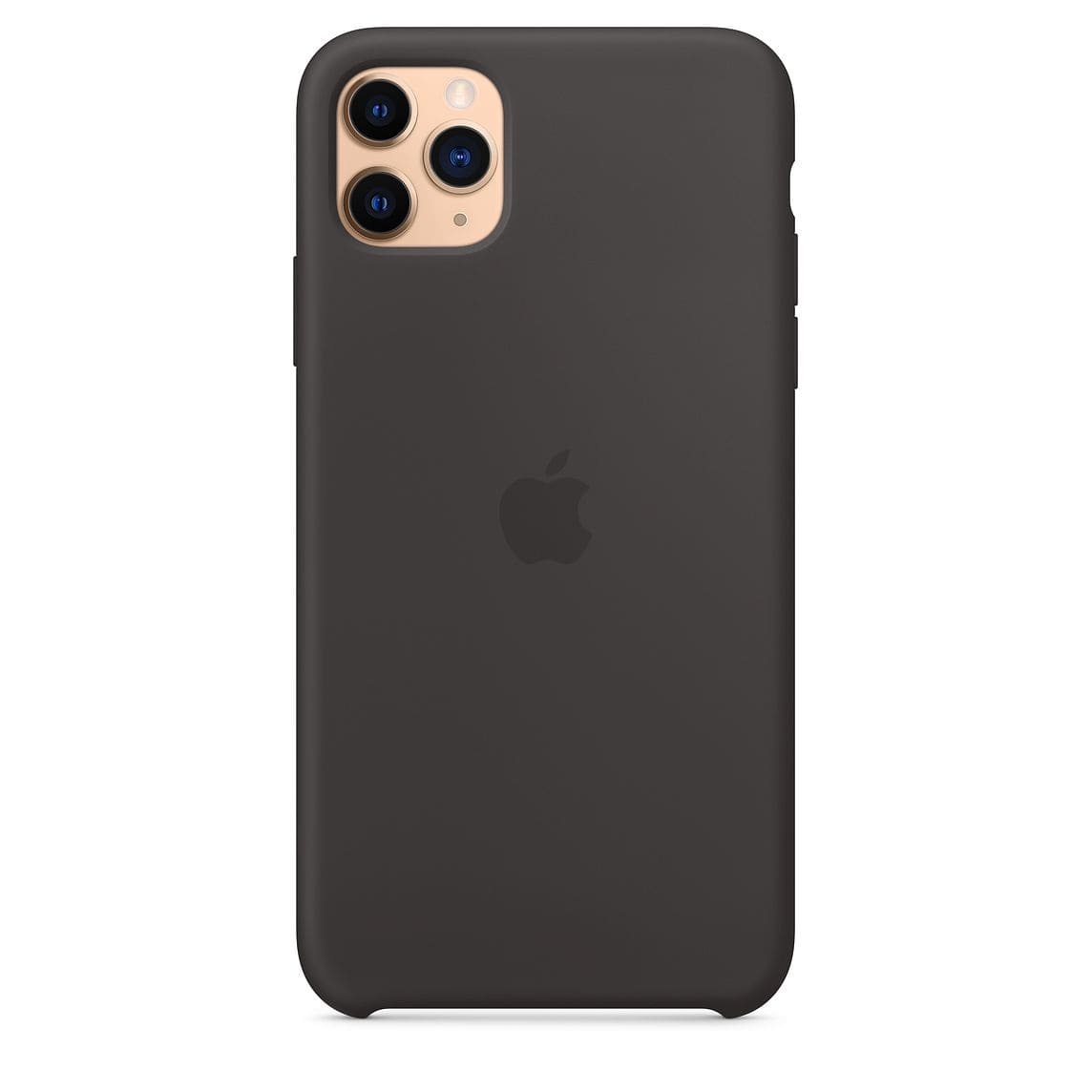 Чехол для смартфона Apple для iPhone 11 Pro Max, силикон, чёрный