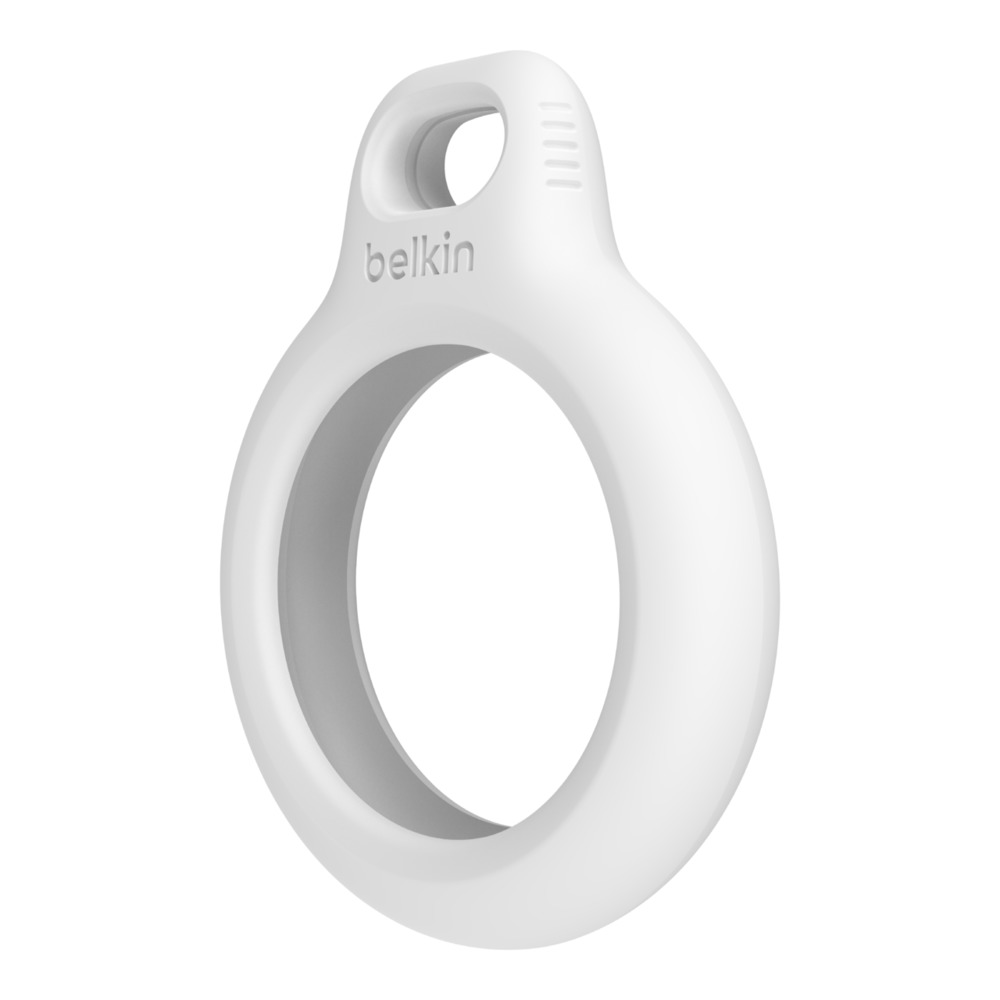 Фото — Держатель Belkin с кольцом для Apple AirTag, белый