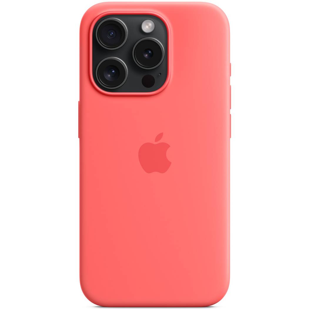 Фото — Чехол для смартфона iPhone 15 Pro Silicone Case with MagSafe, Guava