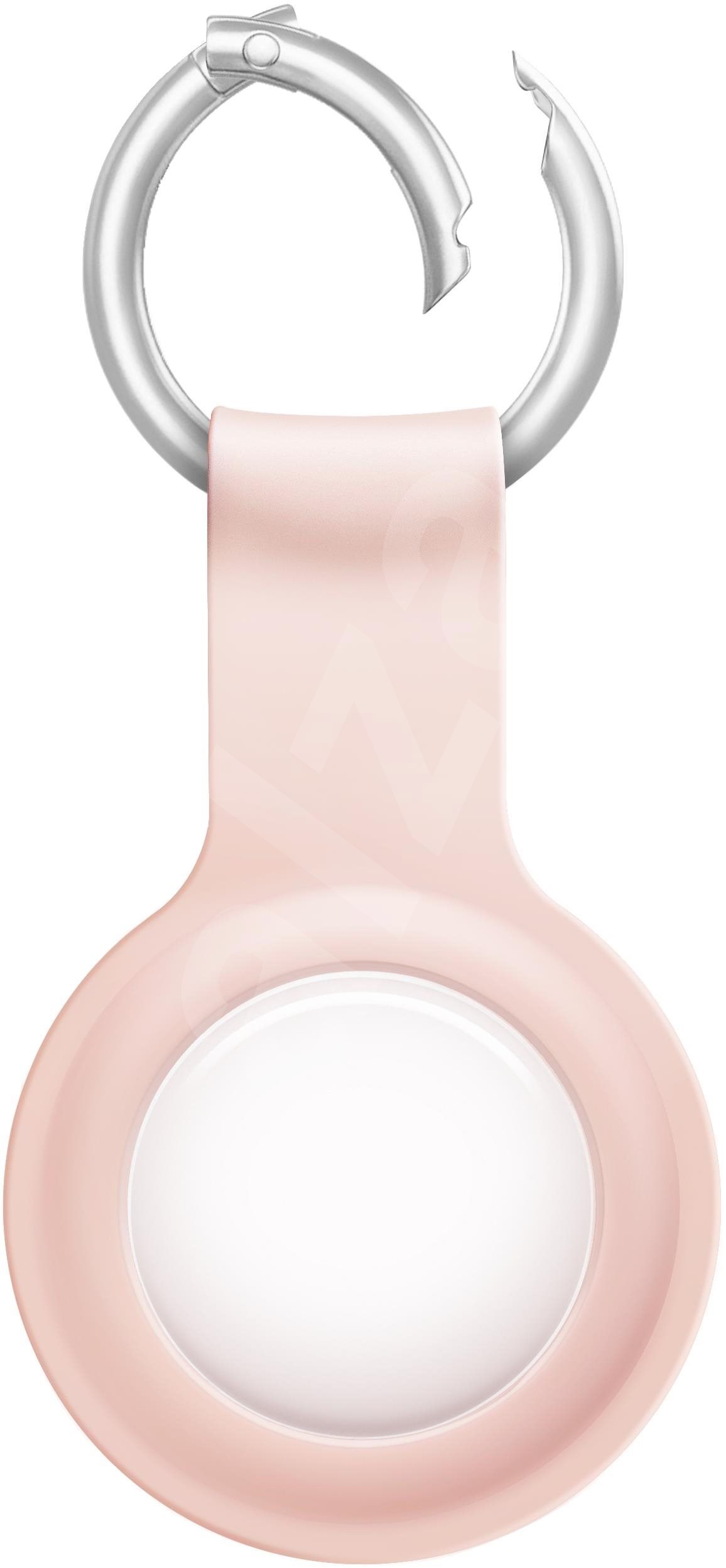 Фото — Чехол для AirTag Uniq Lino для Apple AirTag, розовый