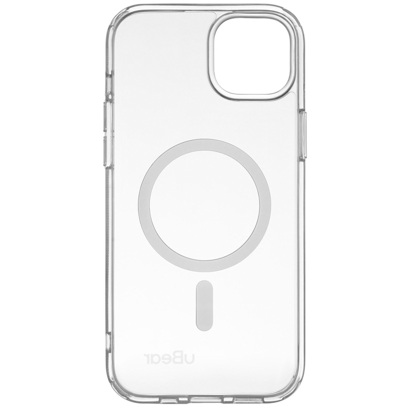 Фото — Чехол для смартфона uBear Real Mag Case для iPhone 15 Plus, MagSafe, усиленный, прозрачный