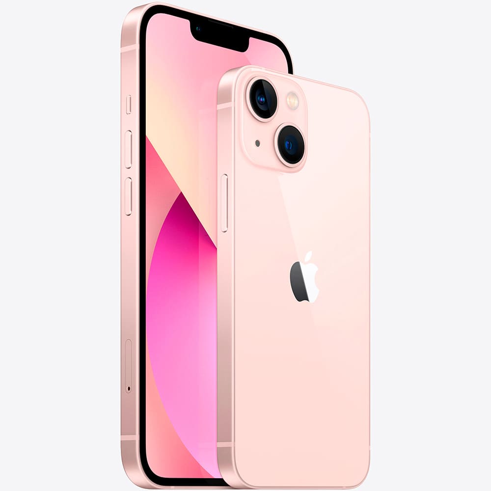 Фото — Apple iPhone 13 2SIM, 128 ГБ, розовый