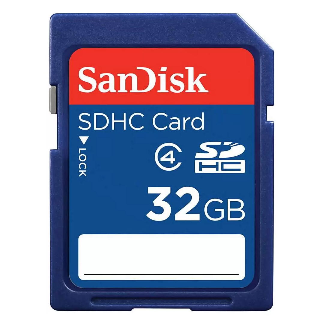 Фото — Карта памяти SanDisk Memory Card SDHC, 32 Гб