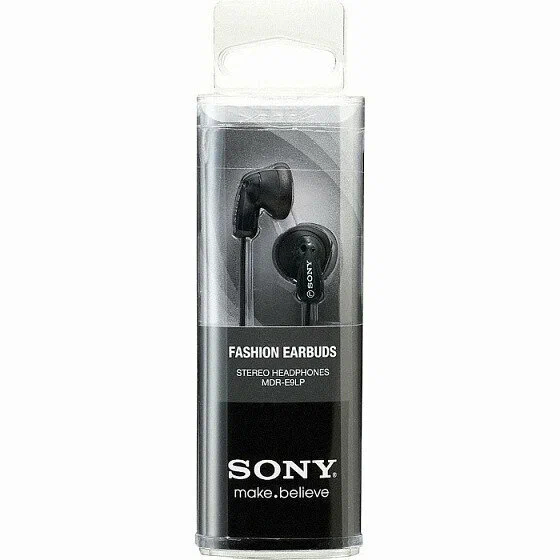 Sony MDR-E9LPB, черный